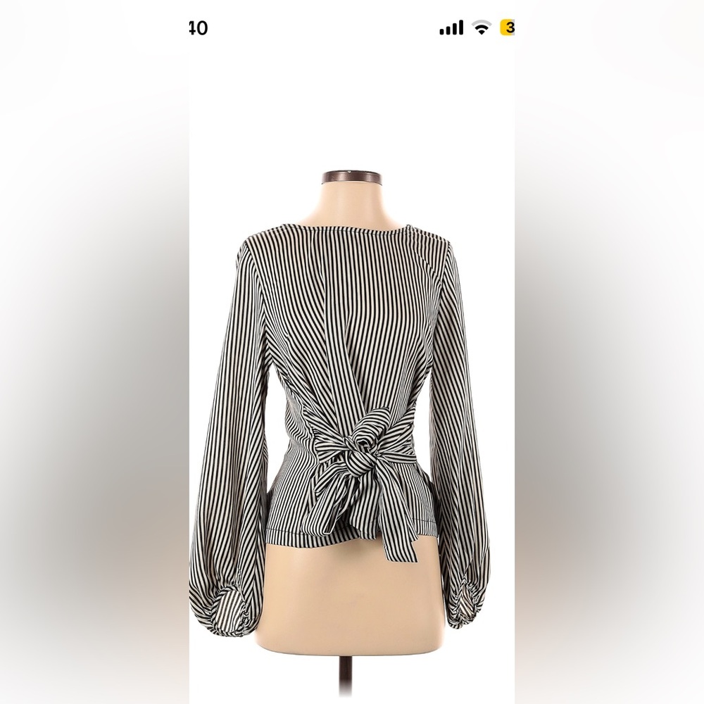 NWOT striped blouse Size S